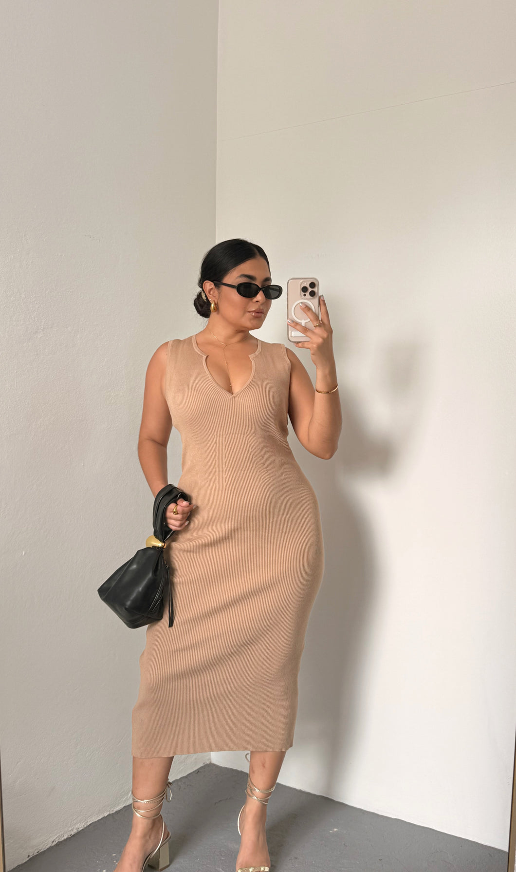 Midi Dress cream