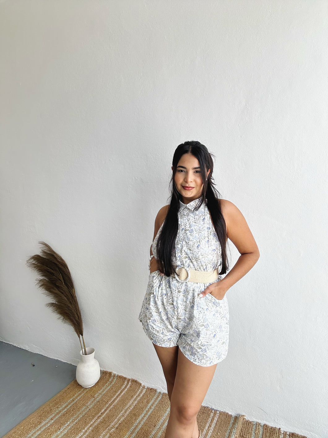 Veracruz Floral Romper