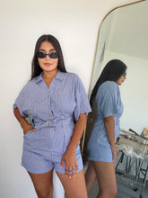 Load image into Gallery viewer, Navy Romper
