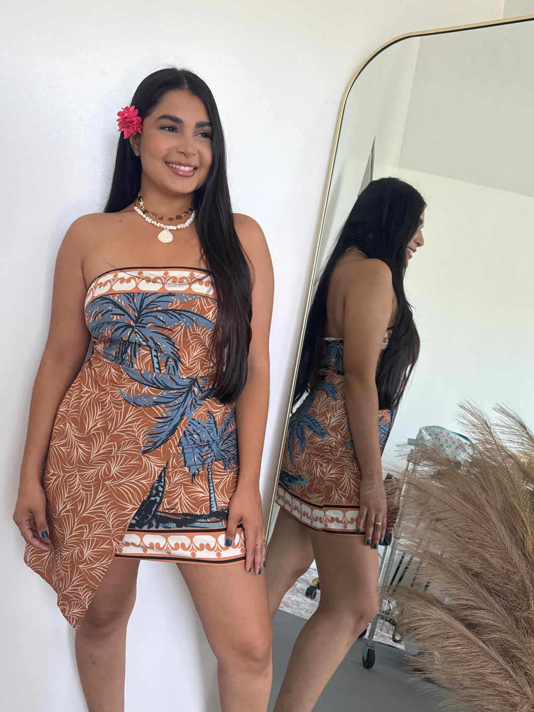 Strapless Short Dress