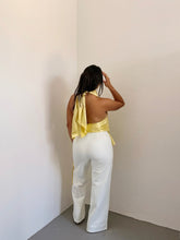 Load image into Gallery viewer, Satin Butter Yellow Top
