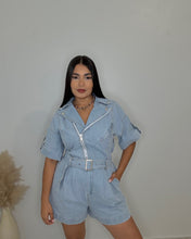 Load image into Gallery viewer, Denim Light Romper
